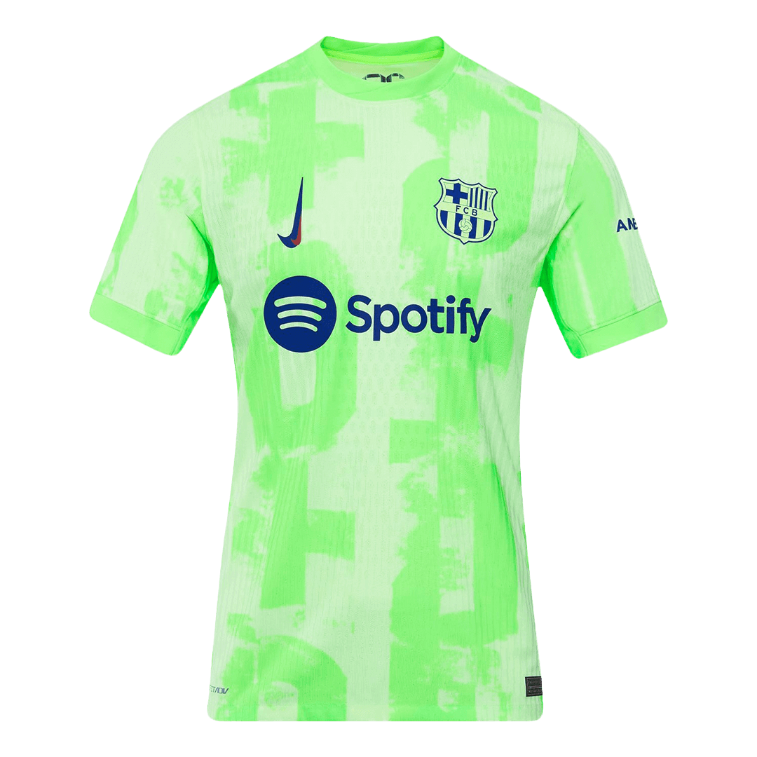 Player Version Barcelona Third Away Soccer Jersey 2024/25 Top Soccer Jerseys Store