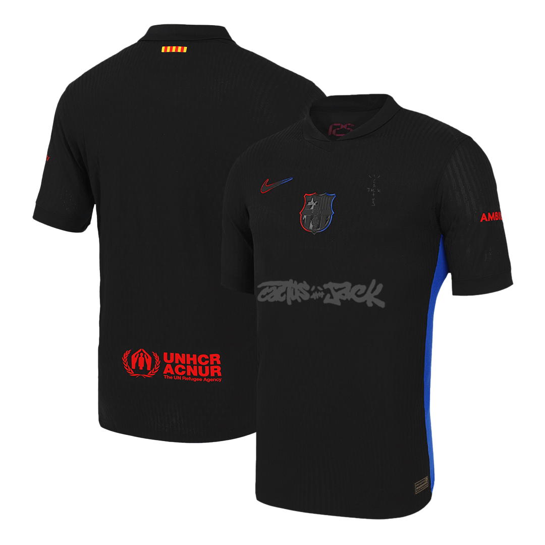 Koszulka wyjazdowa Barcelona X Travis Scott 2024/25, edycja limitowana Top Soccer Jerseys Store