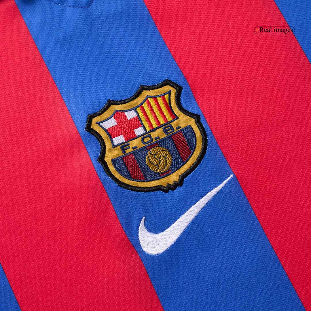 Retro 2001/02 Barcelona Home Soccer Jersey Top Soccer Jerseys Store