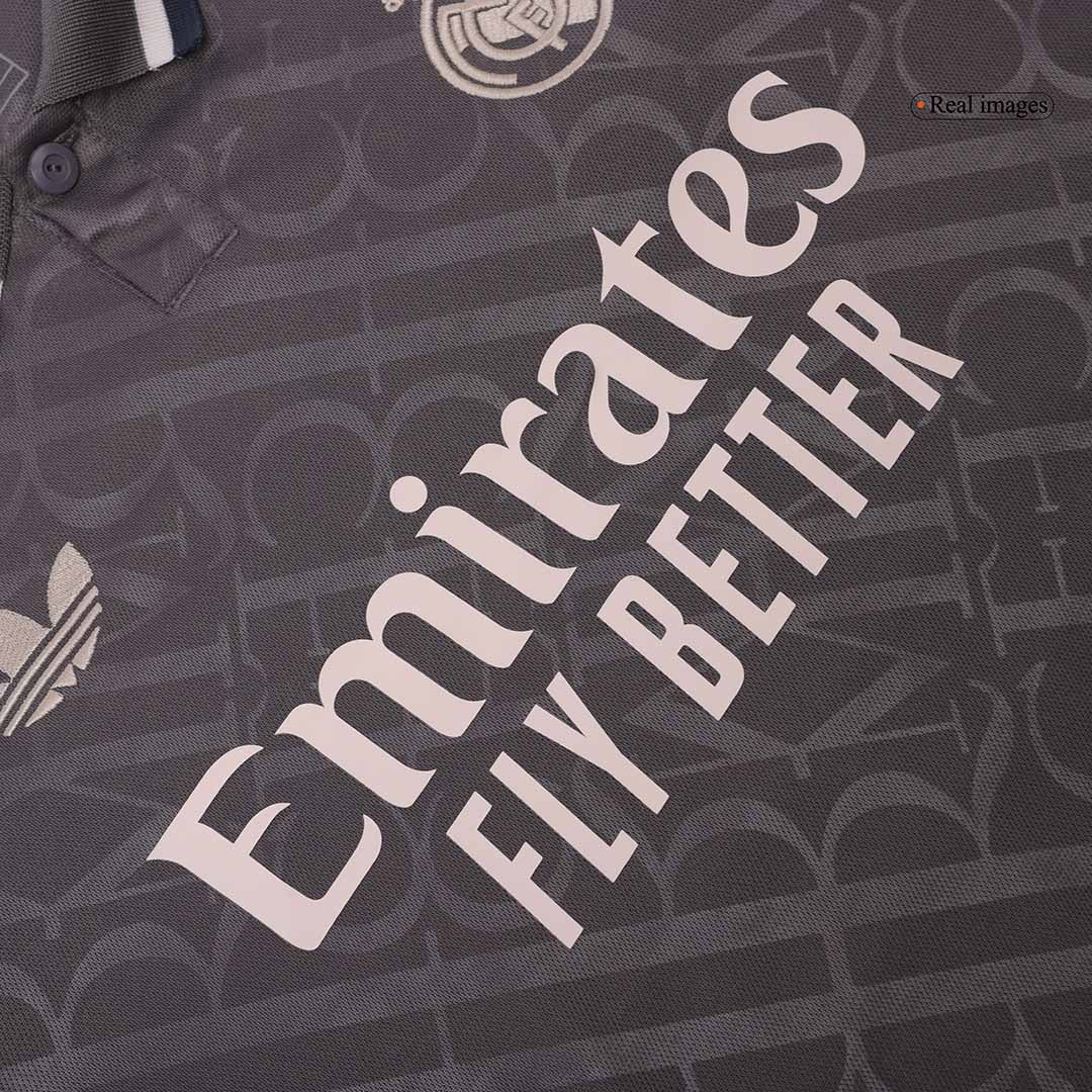 Real Madrid Third Away Soccer Jersey Kit(Jersey+Shorts) 2024/25 Top Soccer Jerseys Store