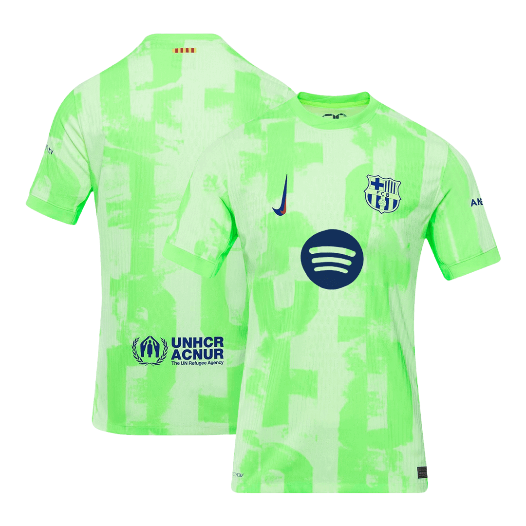 Player Version Barcelona Third Away Soccer Jersey 2024/25-?Spotify Logo Without Text? Top Soccer Jerseys Store