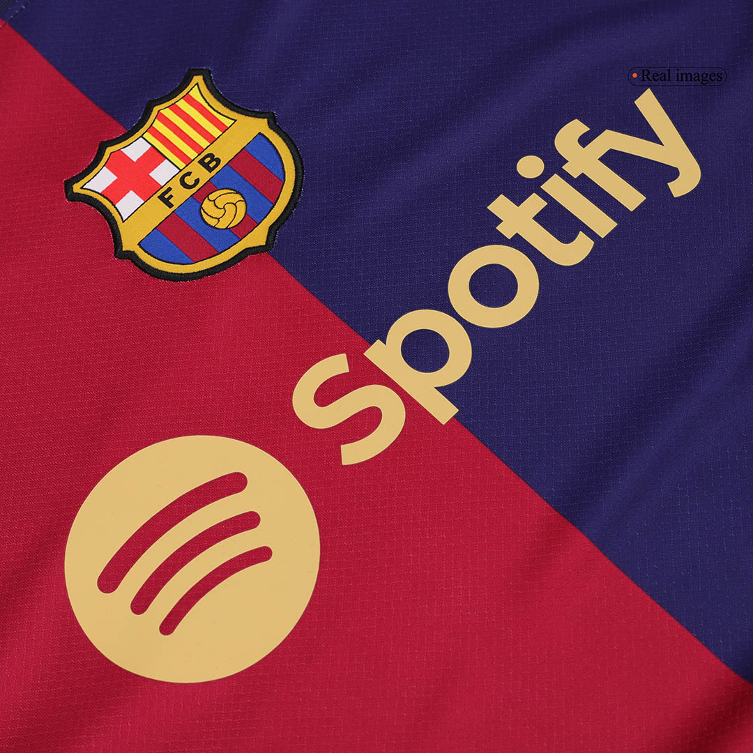 Barcelona Home Soccer Jersey Kit(Jersey+Shorts) 2024/25 Top Soccer Jerseys Store