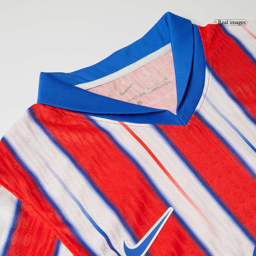 Player Version GRIEZMANN #7 Atletico Madrid Home Soccer Jersey 2024/25 Top Soccer Jerseys Store