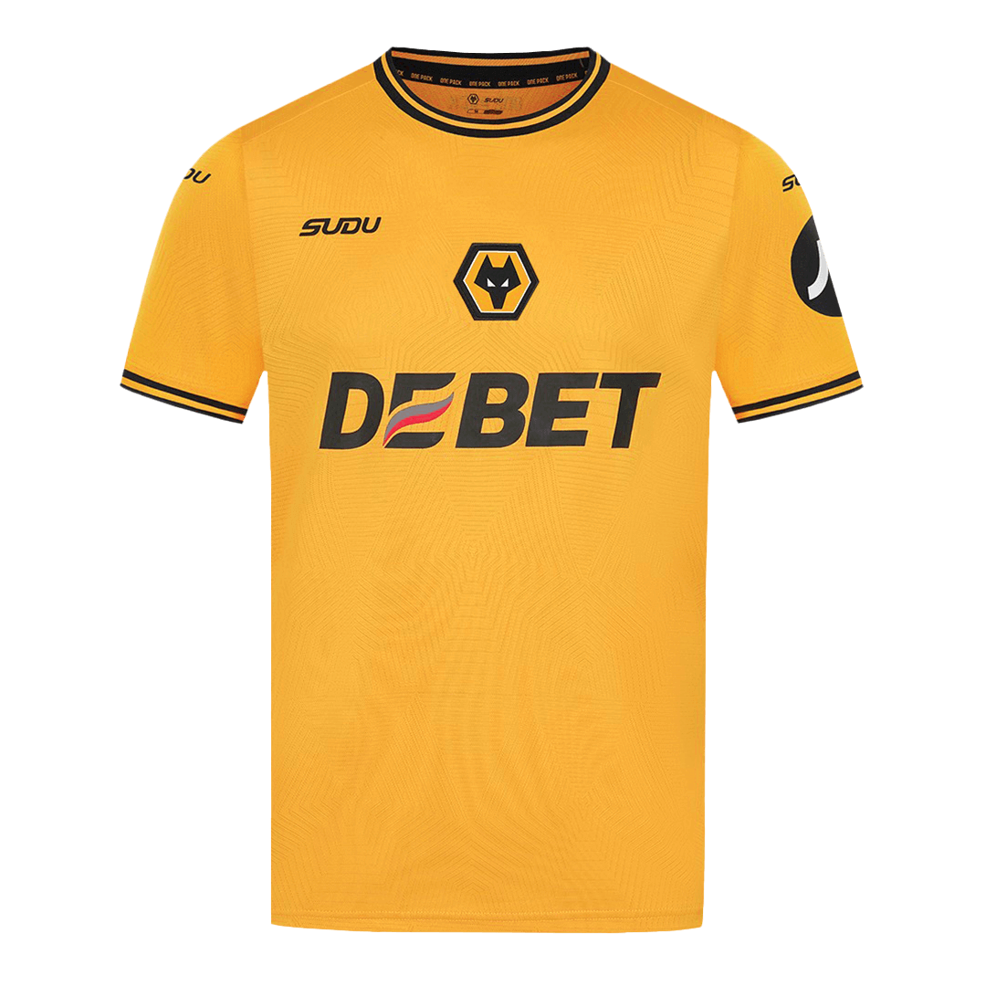 Wolverhampton Wanderers Home Soccer Jersey 2024/25 Top Soccer Jerseys Store