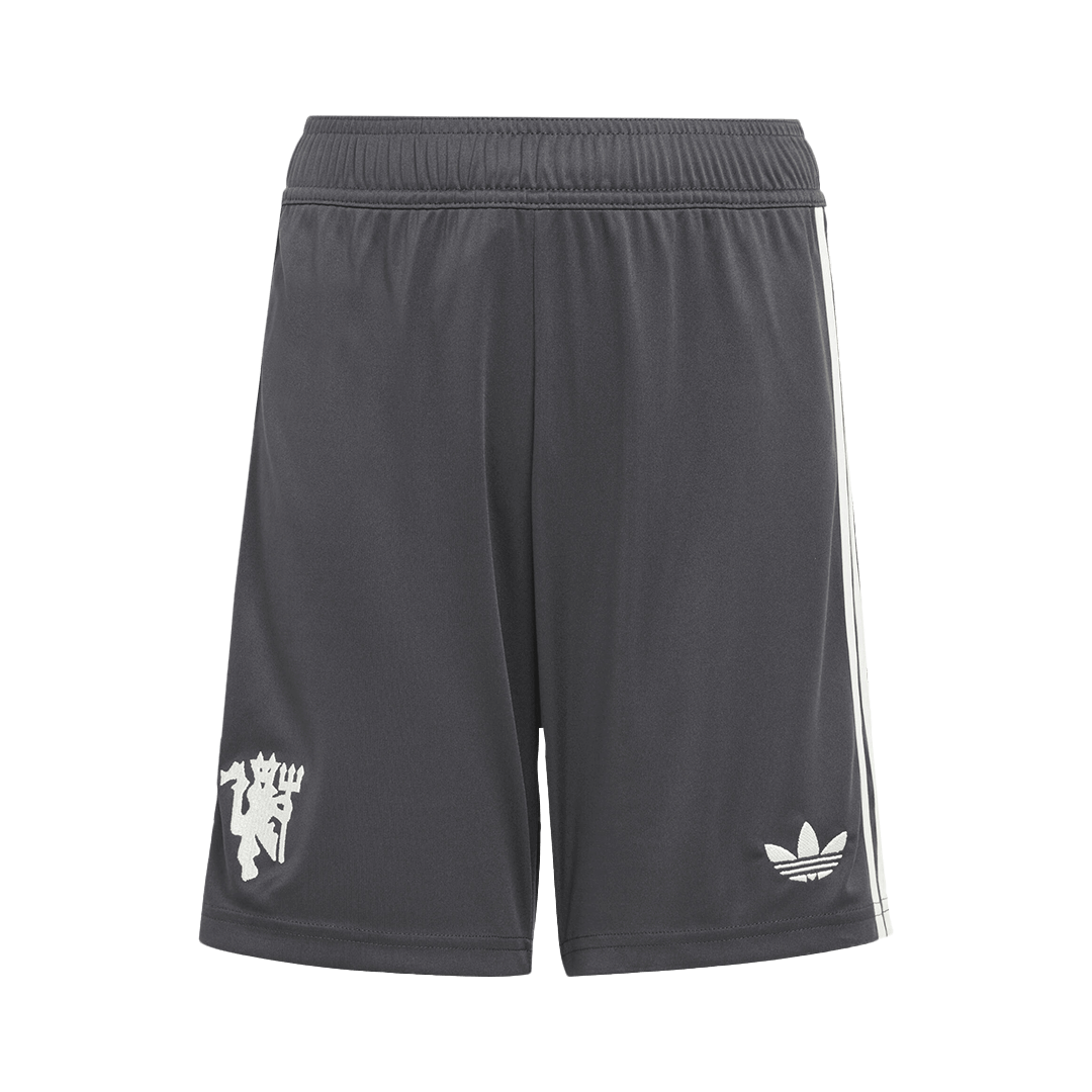 Manchester United Third Away Soccer Jersey Kit(Jersey+Shorts) 2024/25 Top Soccer Jerseys Store