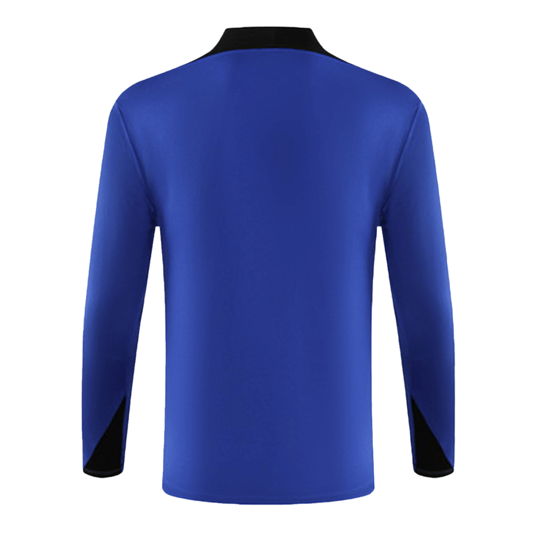 Barcelona Zipper Sweatshirt Kit(Top+Pants) 2024/25 Top Soccer Jerseys Store