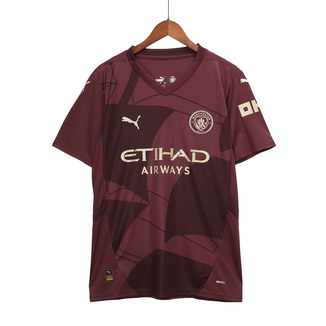 Manchester City Third Away Soccer Jersey Kit(Jersey+Shorts) 2024/25 Top Soccer Jerseys Store