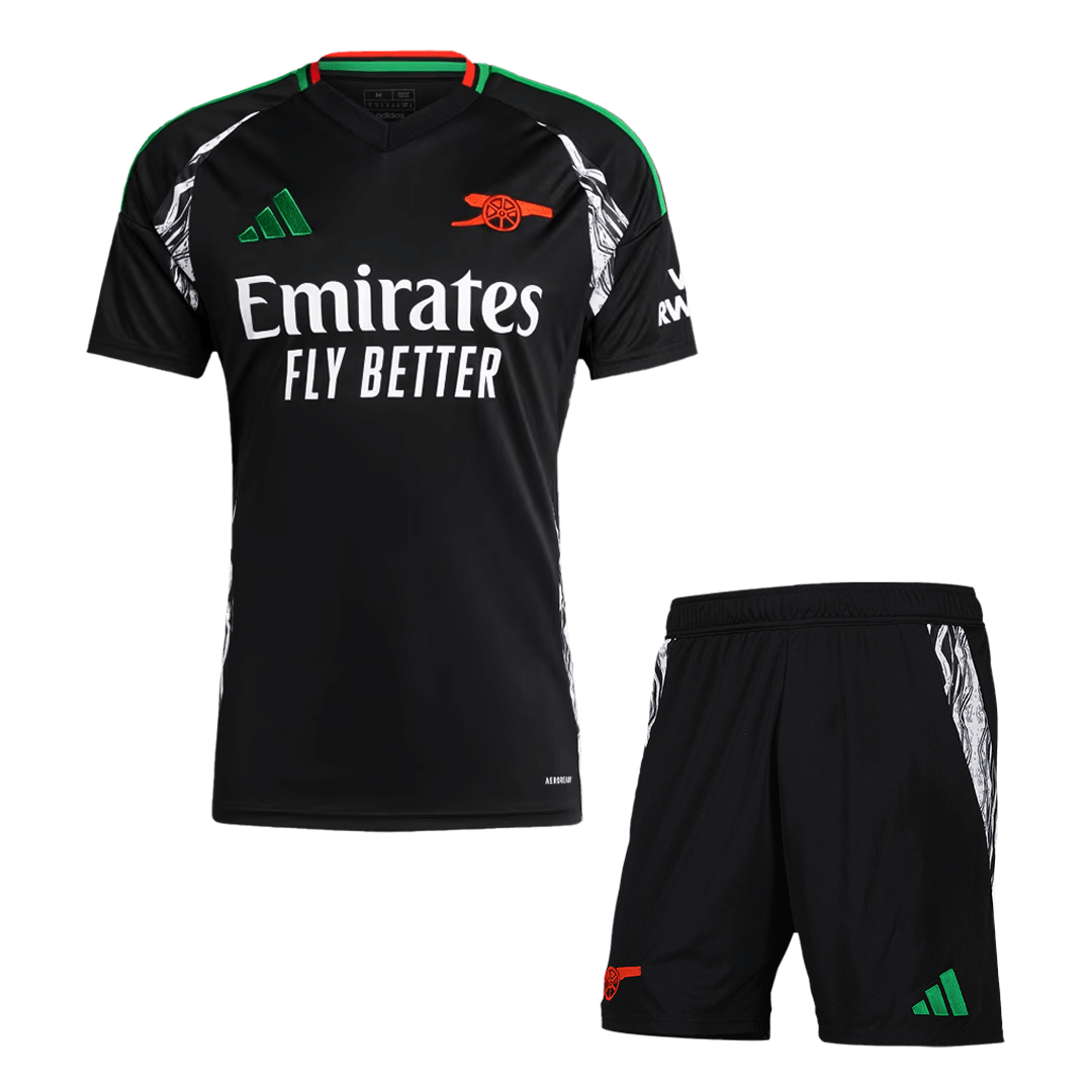 Arsenal Away Soccer Jersey Kit(Jersey+Shorts) 2024/25 Top Soccer Jerseys Store