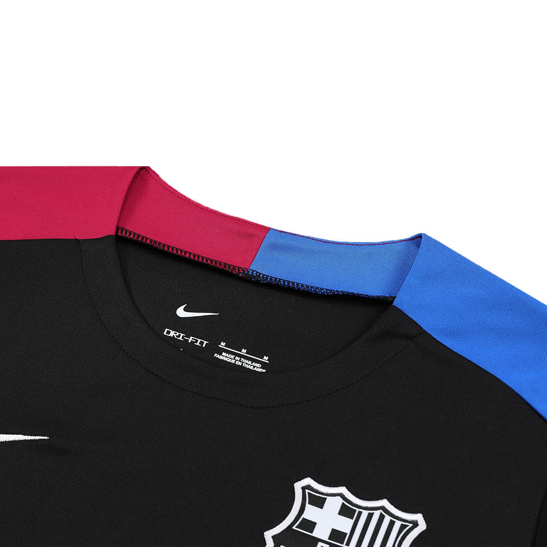 Barcelona Pre-Match Soccer Jersey Kit(Jersey+Shorts) 2024/25 Top Soccer Jerseys Store