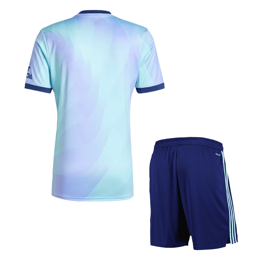 Arsenal Third Away Soccer Jersey Kit(Jersey+Shorts) 2024/25 Top Soccer Jerseys Store