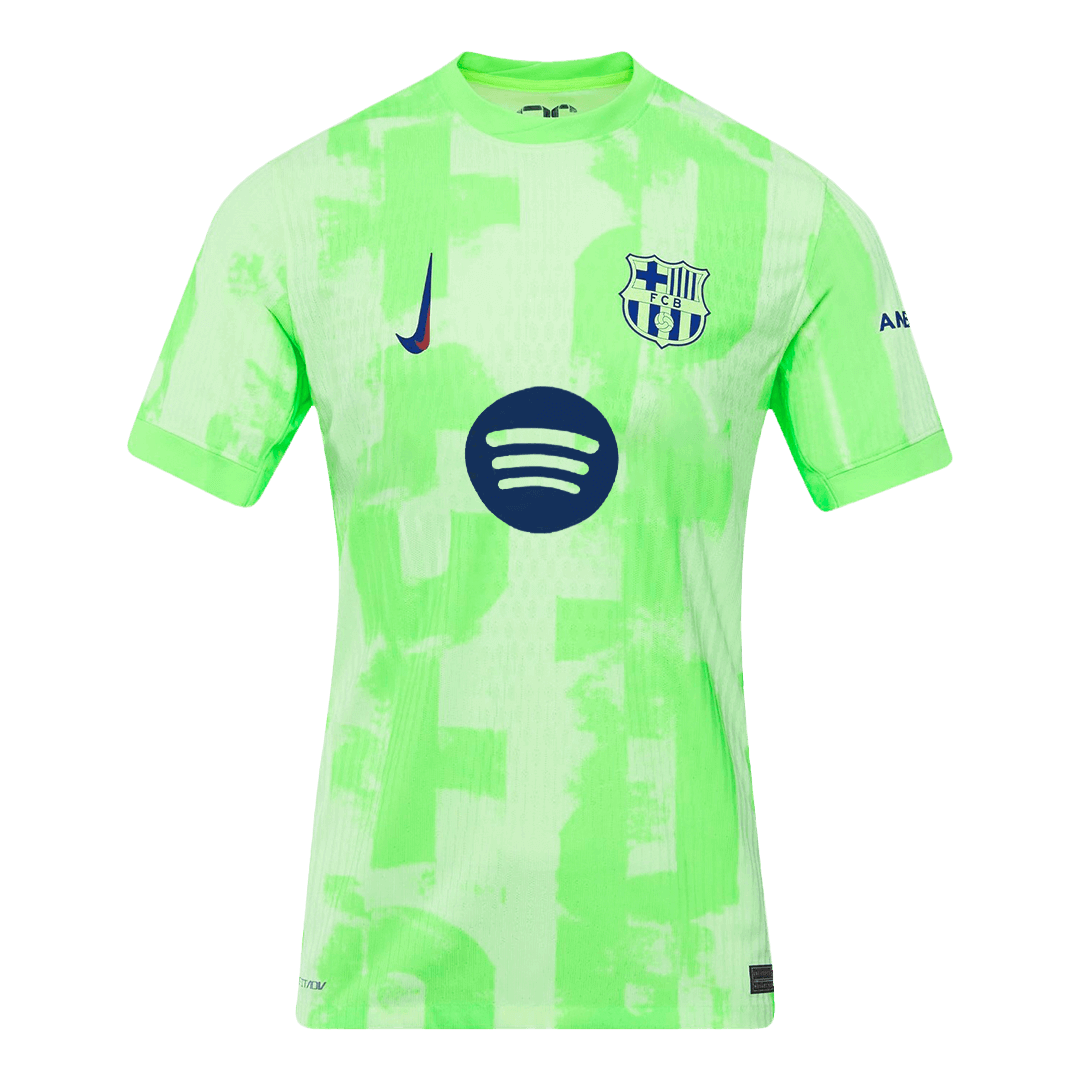 Player Version Barcelona Third Away Soccer Jersey 2024/25-?Spotify Logo Without Text? Top Soccer Jerseys Store