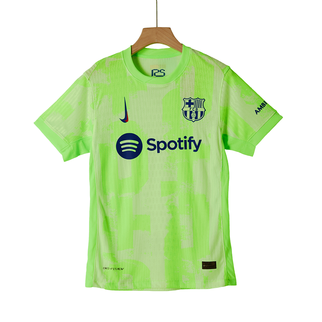 Player Version Barcelona Third Away Soccer Jersey 2024/25 Top Soccer Jerseys Store