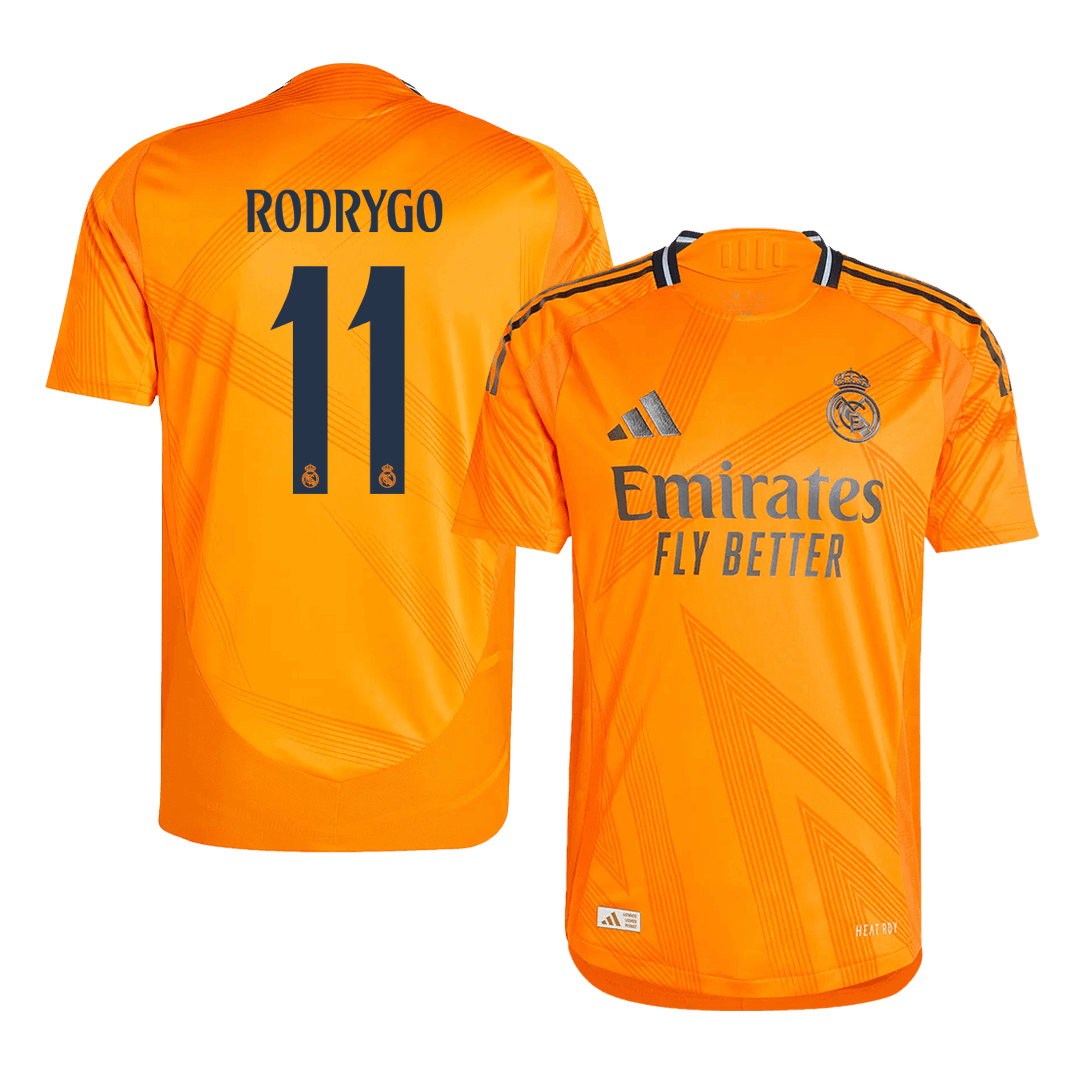 Player Version RODRYGO #11 Real Madrid Away Soccer Jersey 2024/25 Top Soccer Jerseys Store