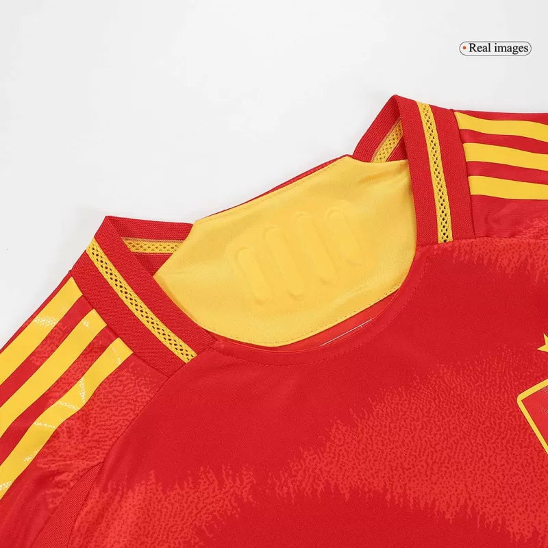 Wersja gracza Spain Domowa koszulka piłkarska Euro 2024 Pro Koszulki Pilkar Skie