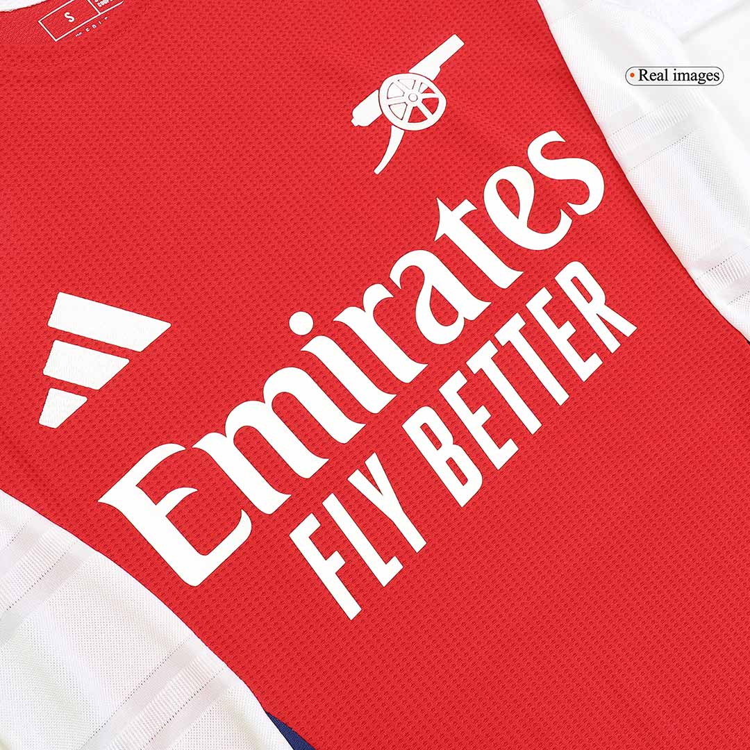 Player Version Arsenal Home Soccer Jersey Kit(Jersey+Shorts) 2024/25 Top Soccer Jerseys Store