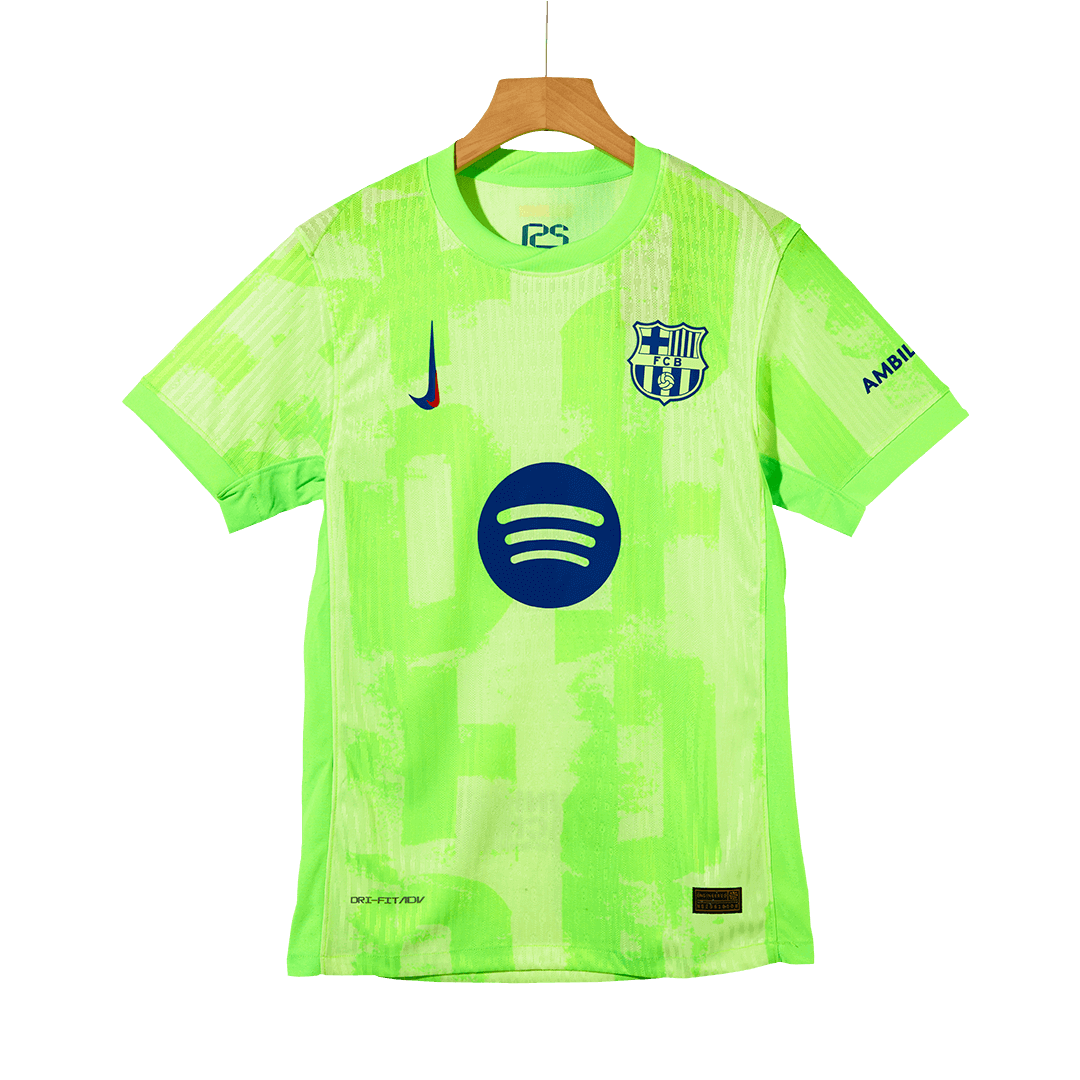 Player Version Barcelona Third Away Soccer Jersey 2024/25-?Spotify Logo Without Text? Top Soccer Jerseys Store