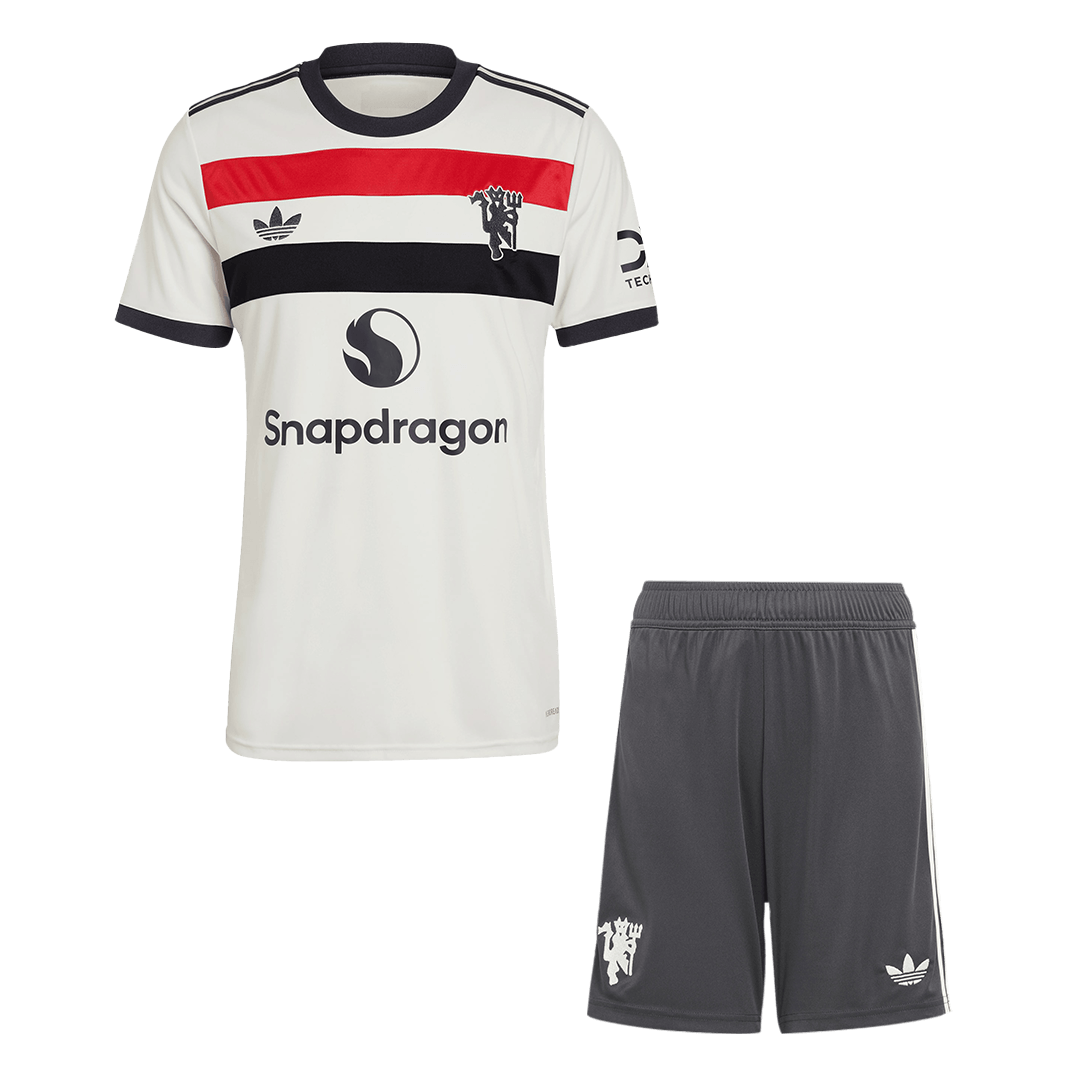 Manchester United Third Away Soccer Jersey Kit(Jersey+Shorts) 2024/25 Top Soccer Jerseys Store