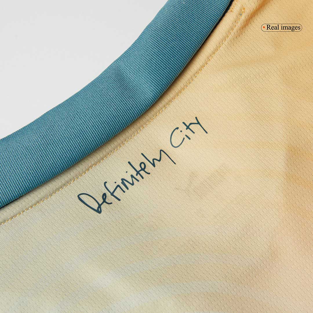 Manchester City Fourth Away Soccer Jersey Kit(Jersey+Shorts) 2024/25 - Definitely City Top Soccer Jerseys Store