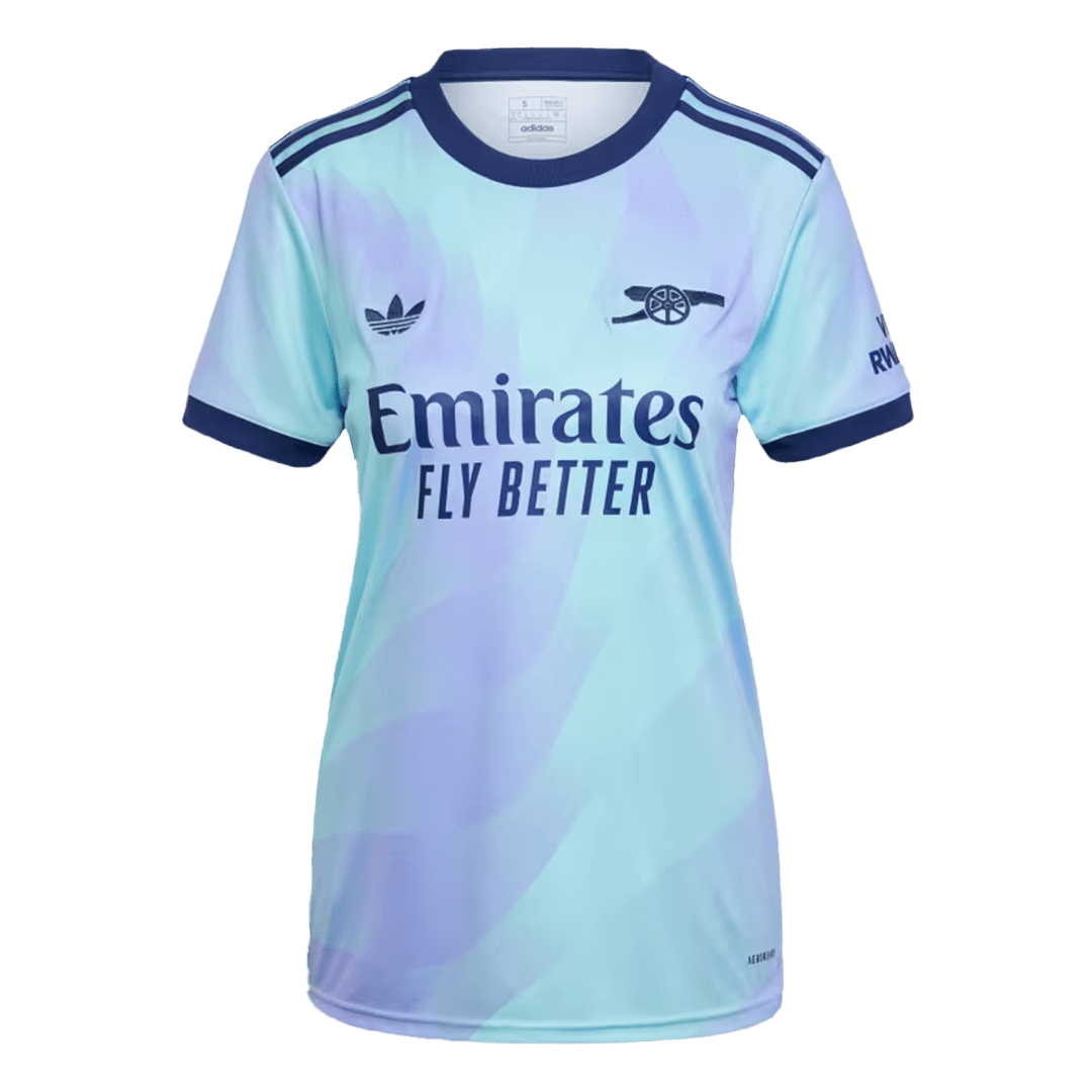 Women's Arsenal Third Away Soccer Jersey 2024/25 Top Soccer Jerseys Store