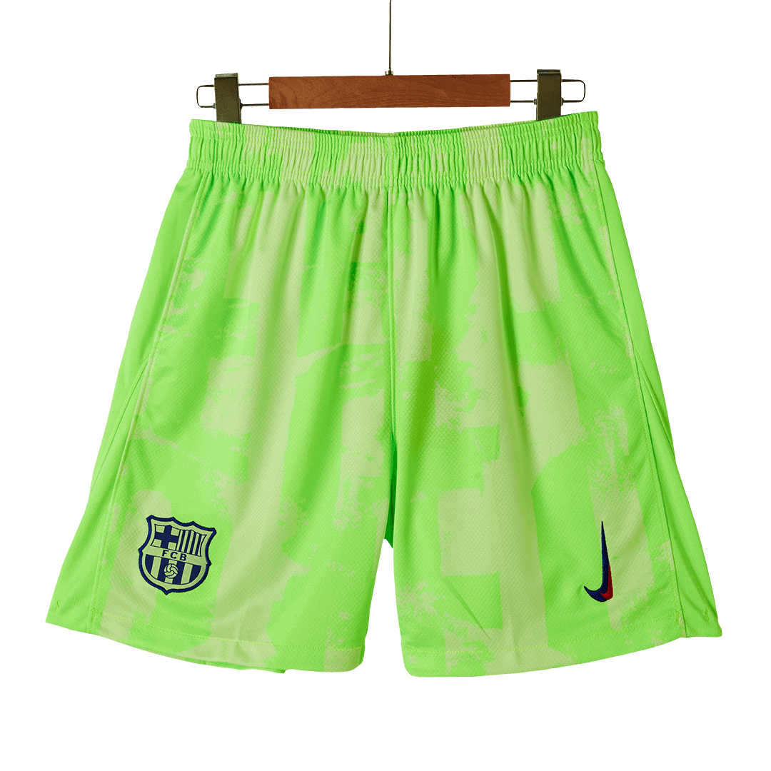 Barcelona Third Away Soccer Jersey Kit(Jersey+Shorts) 2024/25 Top Soccer Jerseys Store