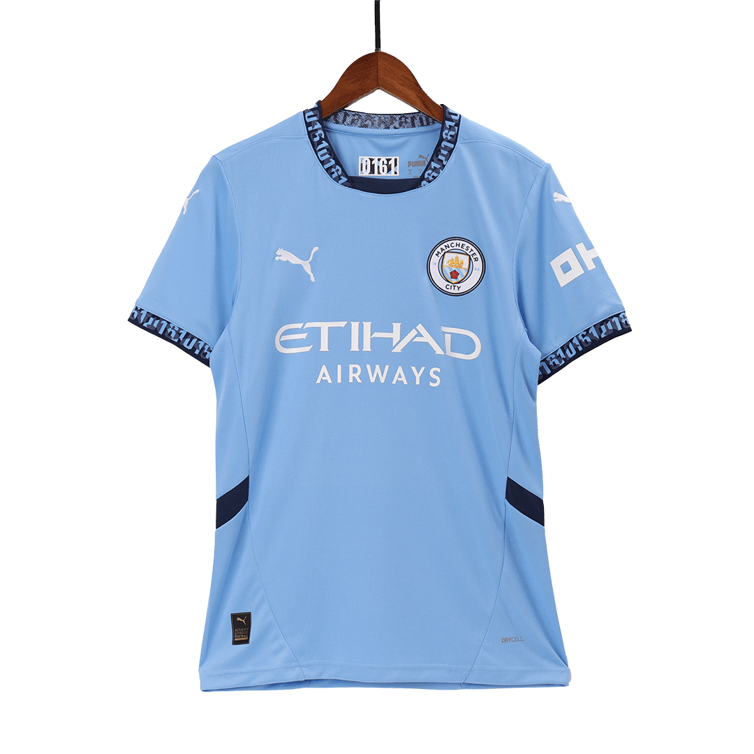 MARMOUSH #7 Manchester City Home Soccer Jersey 2024/25 - UCL Top Soccer Jerseys Store