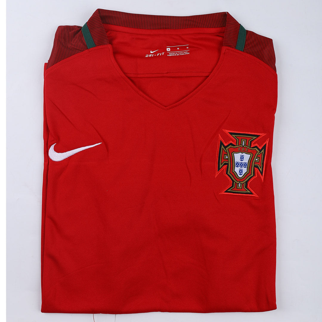 Klasyczna koszulka domowa Portugalii 2016 Pro Koszulki Pilkar Skie