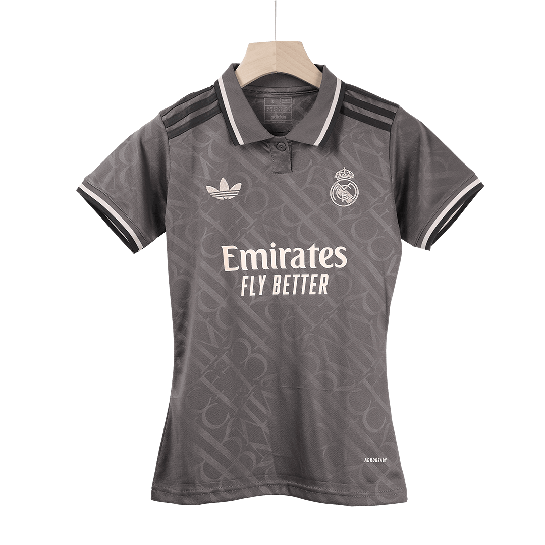 Women's Real Madrid Third Away Soccer Jersey 2024/25 Top Soccer Jerseys Store