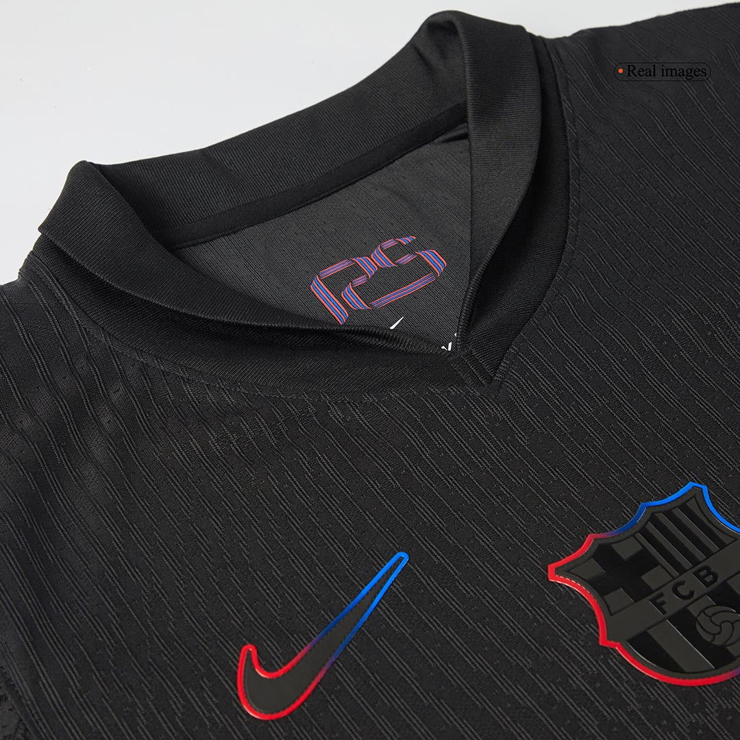 Player Version Barcelona Away Soccer Jersey 2024/25 - Spotify Logo Without Text Top Soccer Jerseys Store