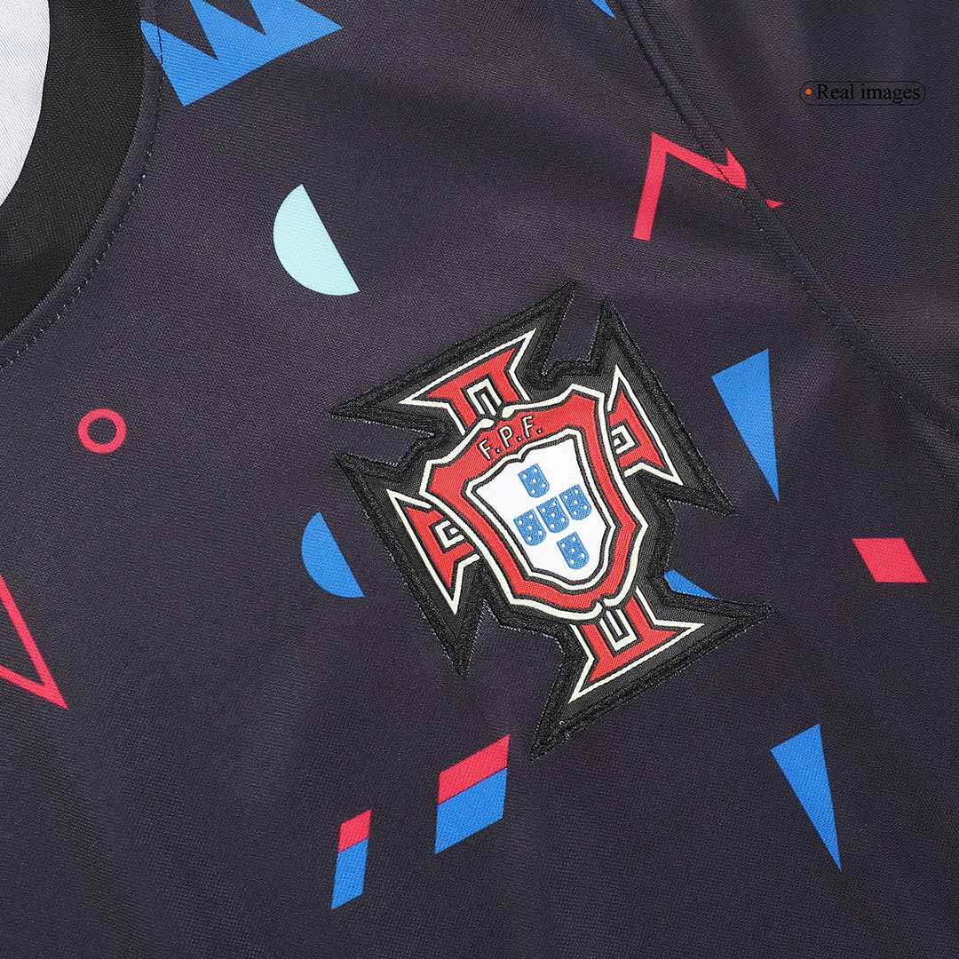 Męska koszulka Portugal przed meczem piłkarskim Euro 2024 Pro Koszulki Pilkar Skie