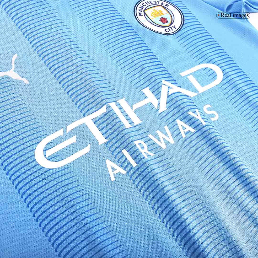 DE BRUYNE #17 Manchester City Japanese Tour Printing Home Soccer Jersey 2023/24 Top Soccer Jerseys Store