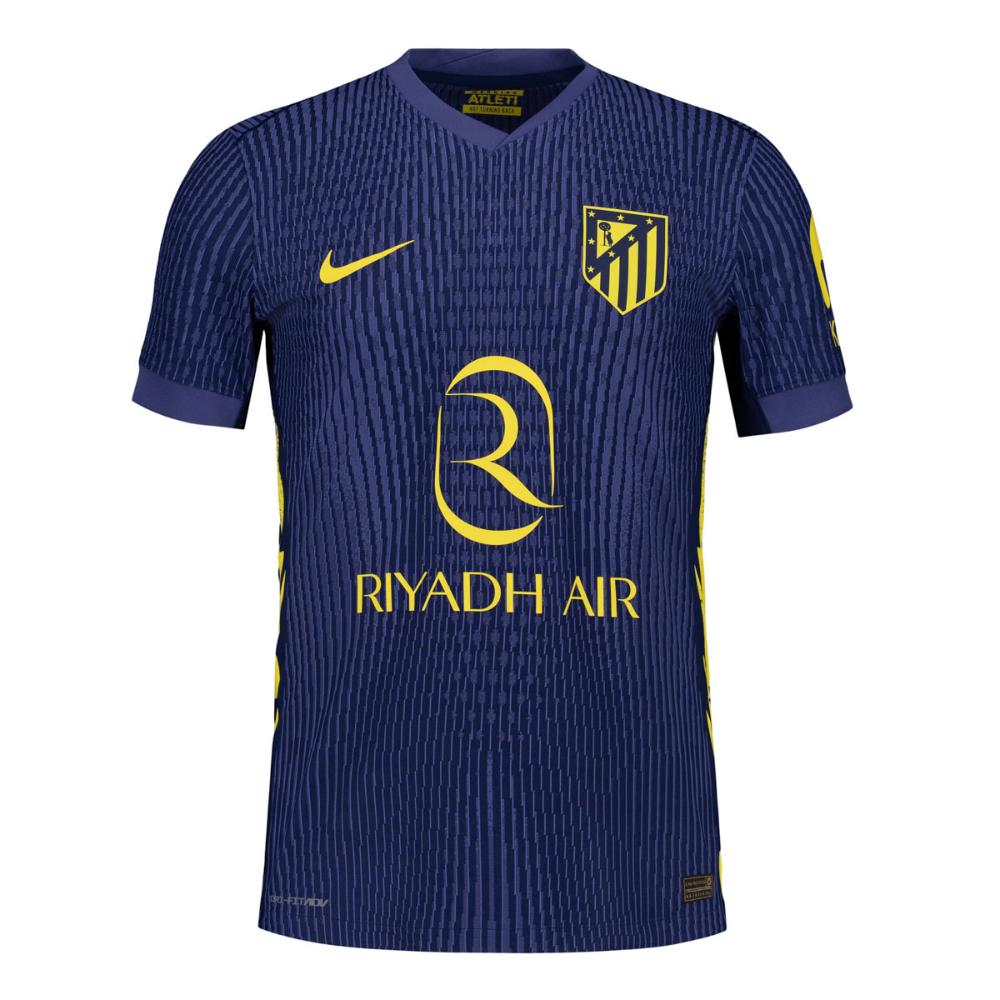 Wersja zawodnika Wyjazdowa koszulka piłkarska Atlético de Madrid 2025/26 Pro Koszulki Pilkar Skie