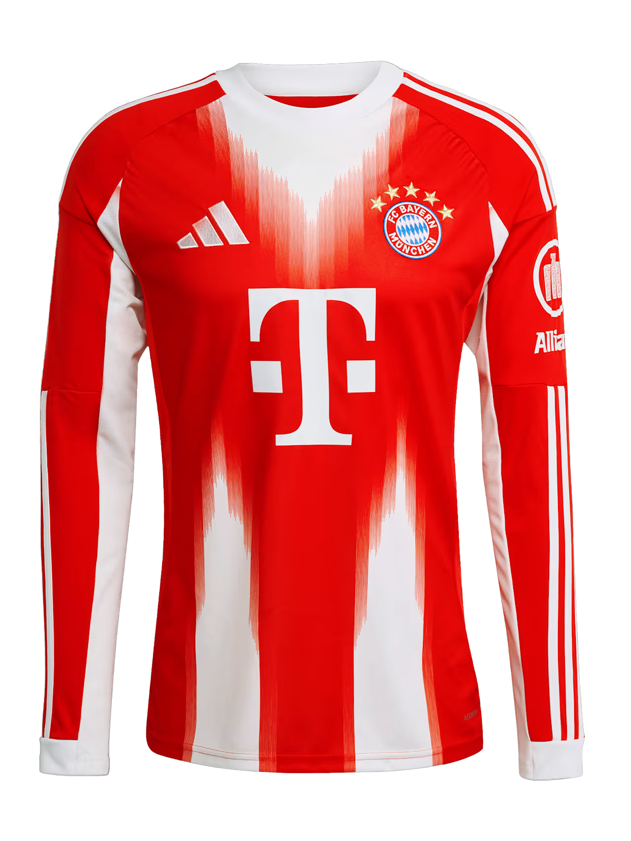 Bayern Monachium Domowa Koszulka Piłkarska Z Długim Rękawem 2025/26 Pro Koszulki Pilkar Skie