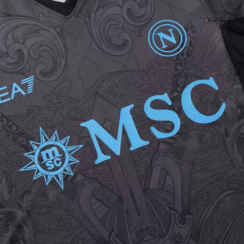 Koszulka trzeciego meczu SSC Napoli 2024/25 Campioni d’Italia Top Soccer Jerseys Store