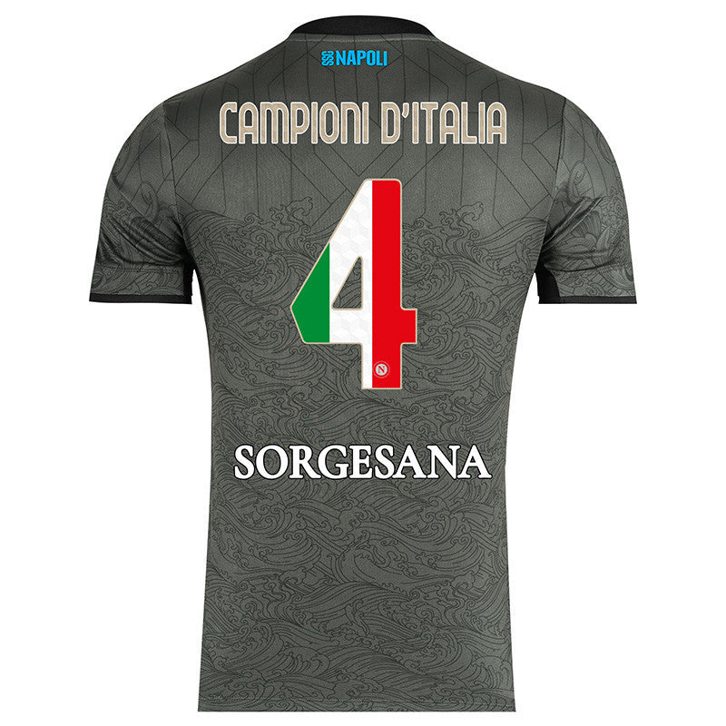 Koszulka trzeciego meczu SSC Napoli 2024/25 Campioni d’Italia Top Soccer Jerseys Store