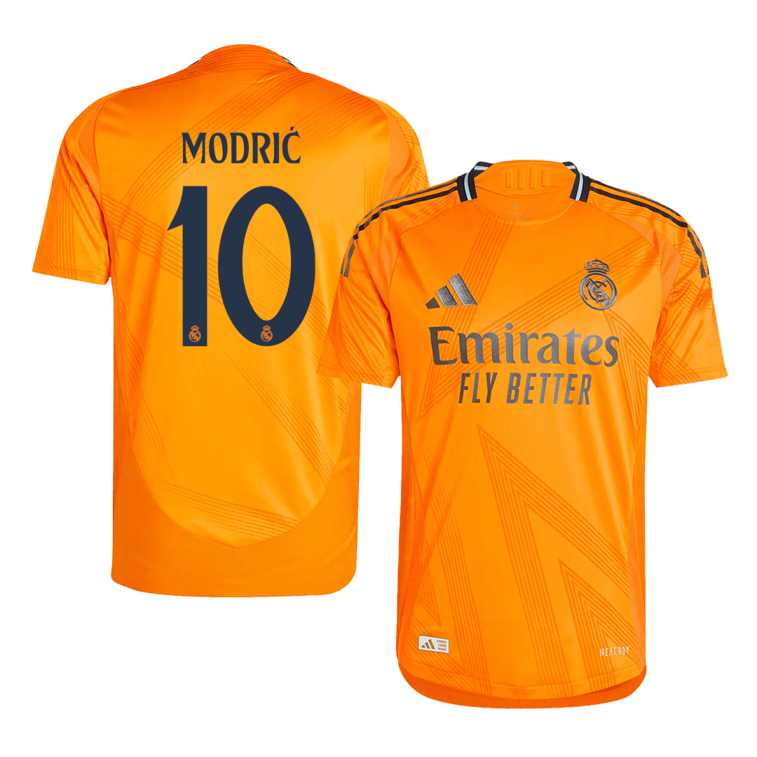 Player Version Luka Modrić #10 Real Madrid Away Soccer Jersey 2024/25 Top Soccer Jerseys Store