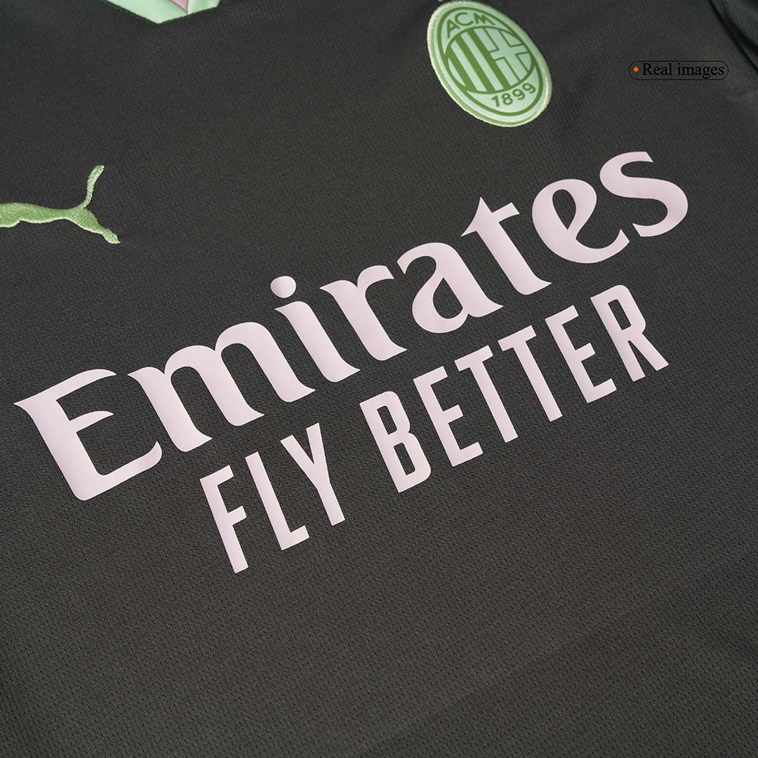 PULISIC #11 AC Milan Third Away Soccer Jersey 2024/25 Top Soccer Jerseys Store