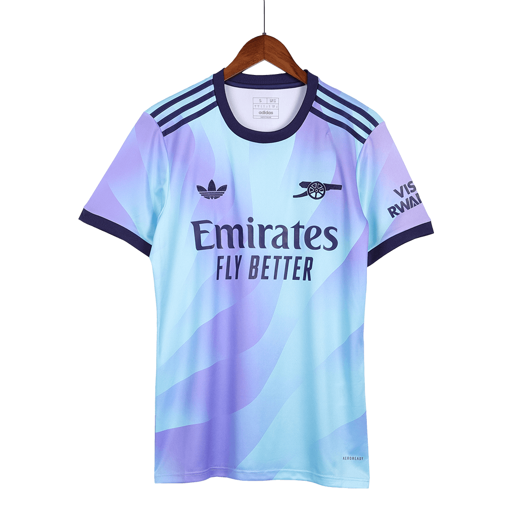 Arsenal Third Away Soccer Jersey Kit(Jersey+Shorts) 2024/25 Top Soccer Jerseys Store