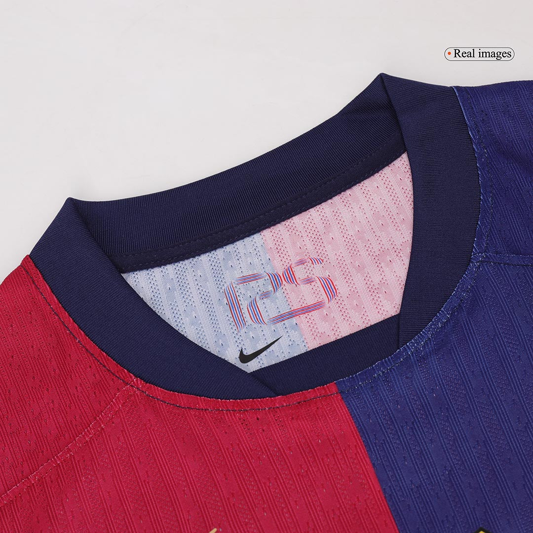 Player Version COLDPLAY #10 Barcelona Home Soccer Jersey 2024/25 Top Soccer Jerseys Store