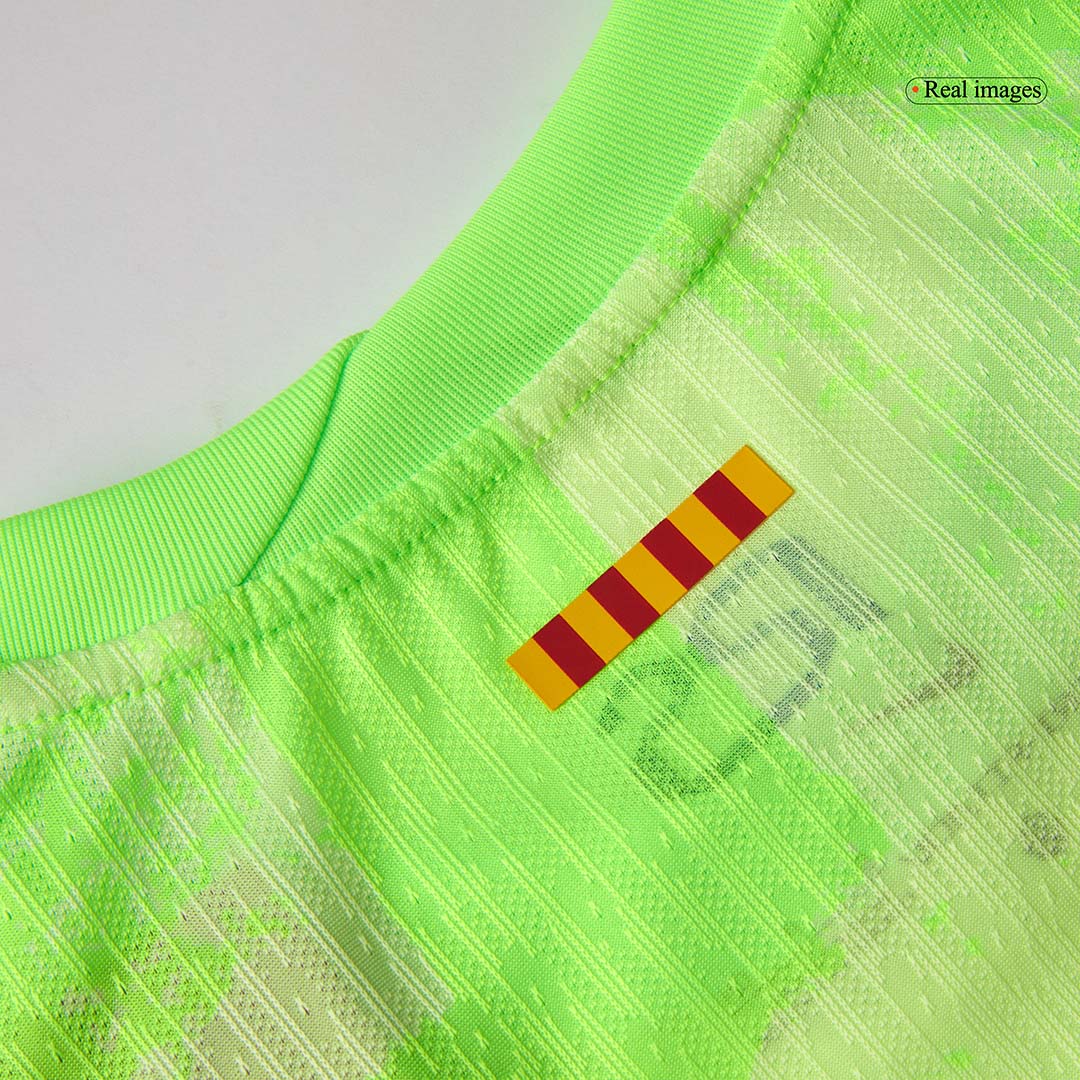 Player Version LAMINE YAMAL #19 Barcelona Third Away Soccer Jersey 2024/25- UCL?Spotify Logo Without Text? Top Soccer Jerseys Store