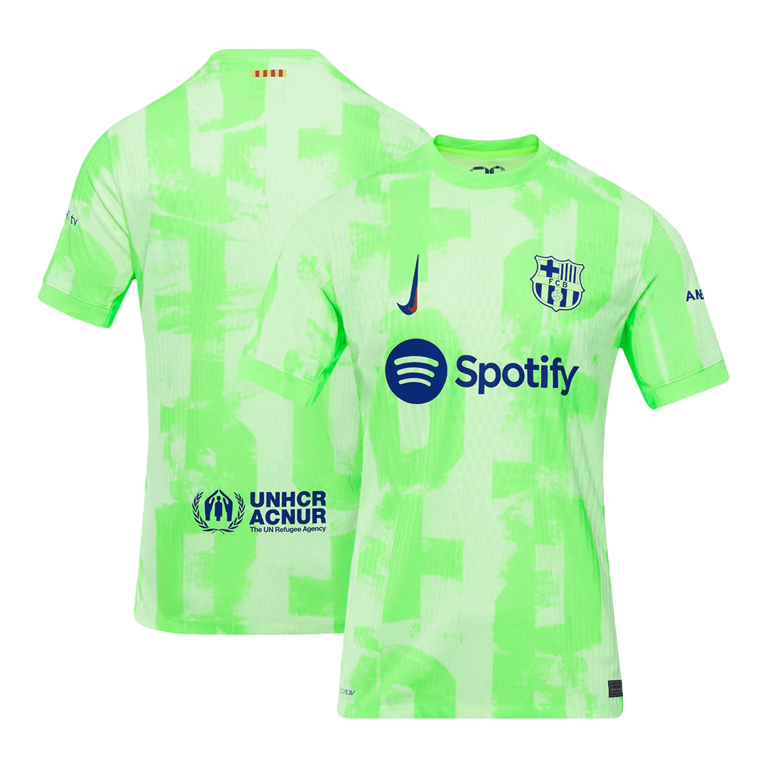 Player Version Barcelona Third Away Soccer Jersey 2024/25 Top Soccer Jerseys Store