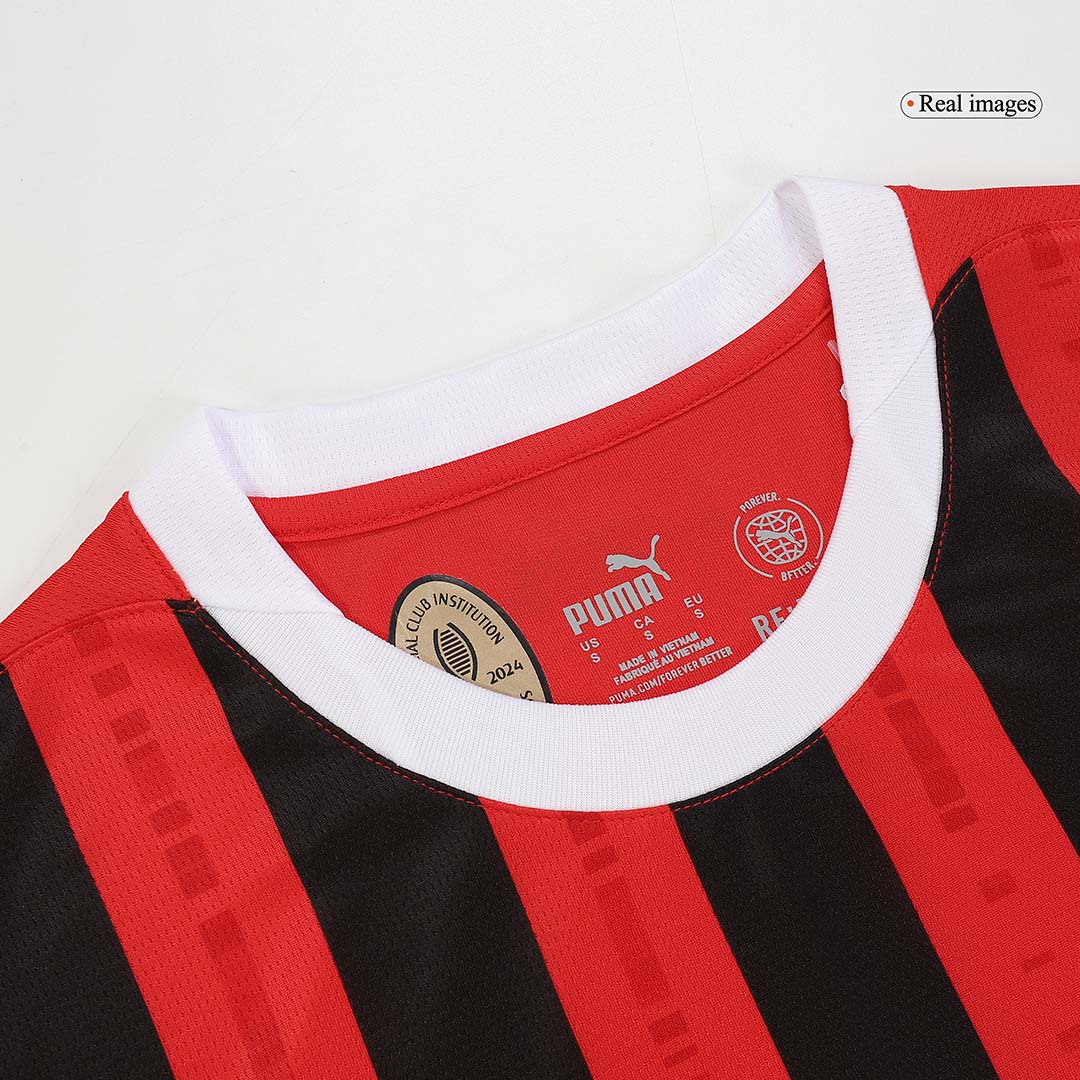 AC Milan Home Soccer Jersey 2024/25 Top Soccer Jerseys Store