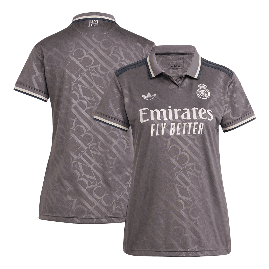 Women's Real Madrid Third Away Soccer Jersey 2024/25 Top Soccer Jerseys Store