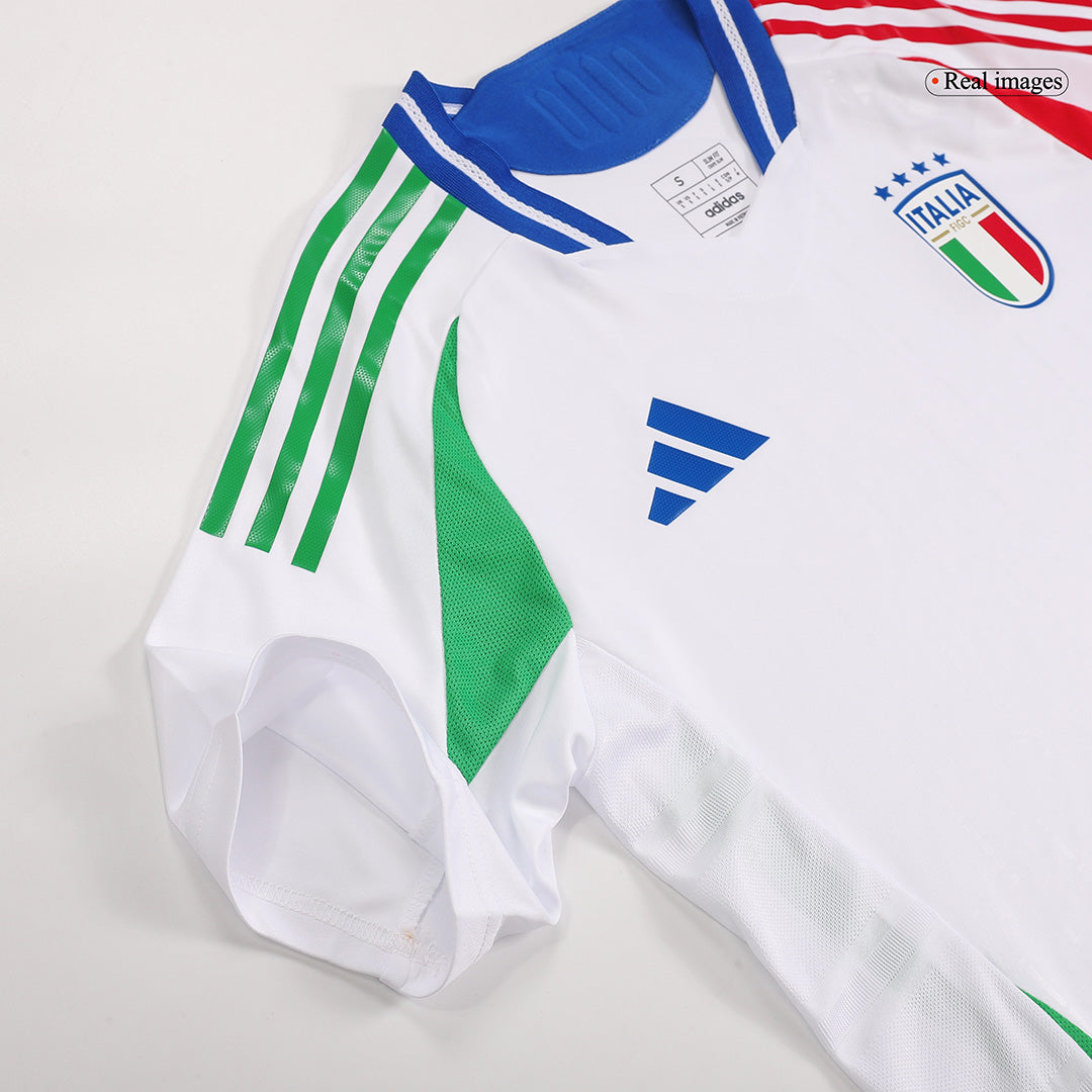 Player Version CHIESA #14 Italy Away Soccer Jersey Euro 2024 Top Soccer Jerseys Store