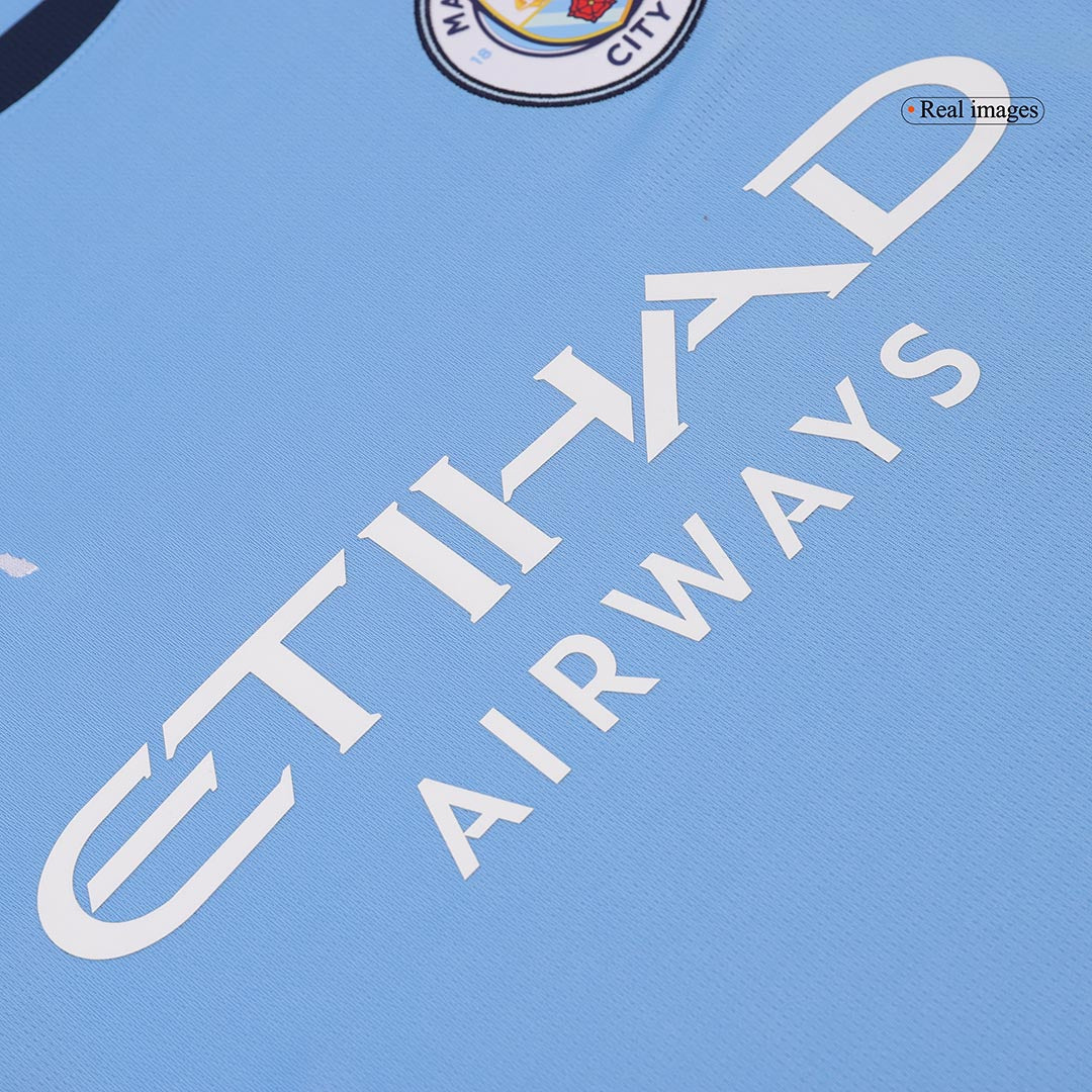 MARMOUSH #7 Manchester City Home Soccer Jersey 2024/25 - UCL Top Soccer Jerseys Store