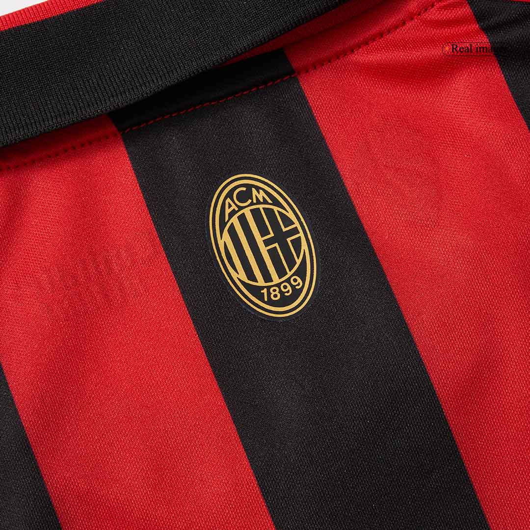 AC Milan Long Sleeve Soccer Jersey 2024/25 - 125th Anniversary Top Soccer Jerseys Store