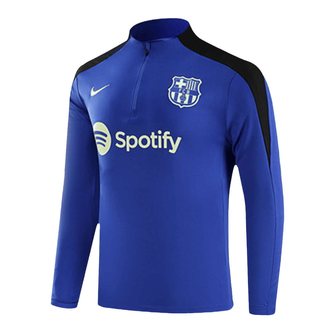 Barcelona Zipper Sweatshirt Kit(Top+Pants) 2024/25 Top Soccer Jerseys Store