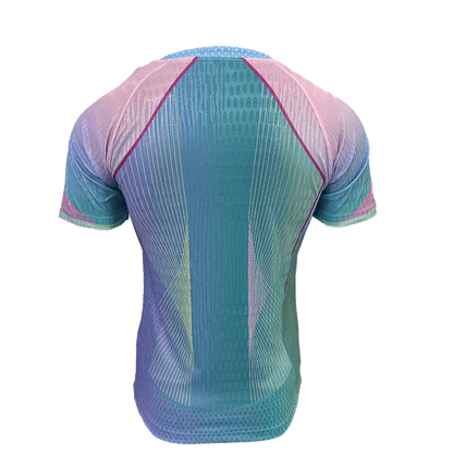 Wersja gracza Barcelona design niebiesko-różowa koszulka 25/26 Top Soccer Jerseys Store