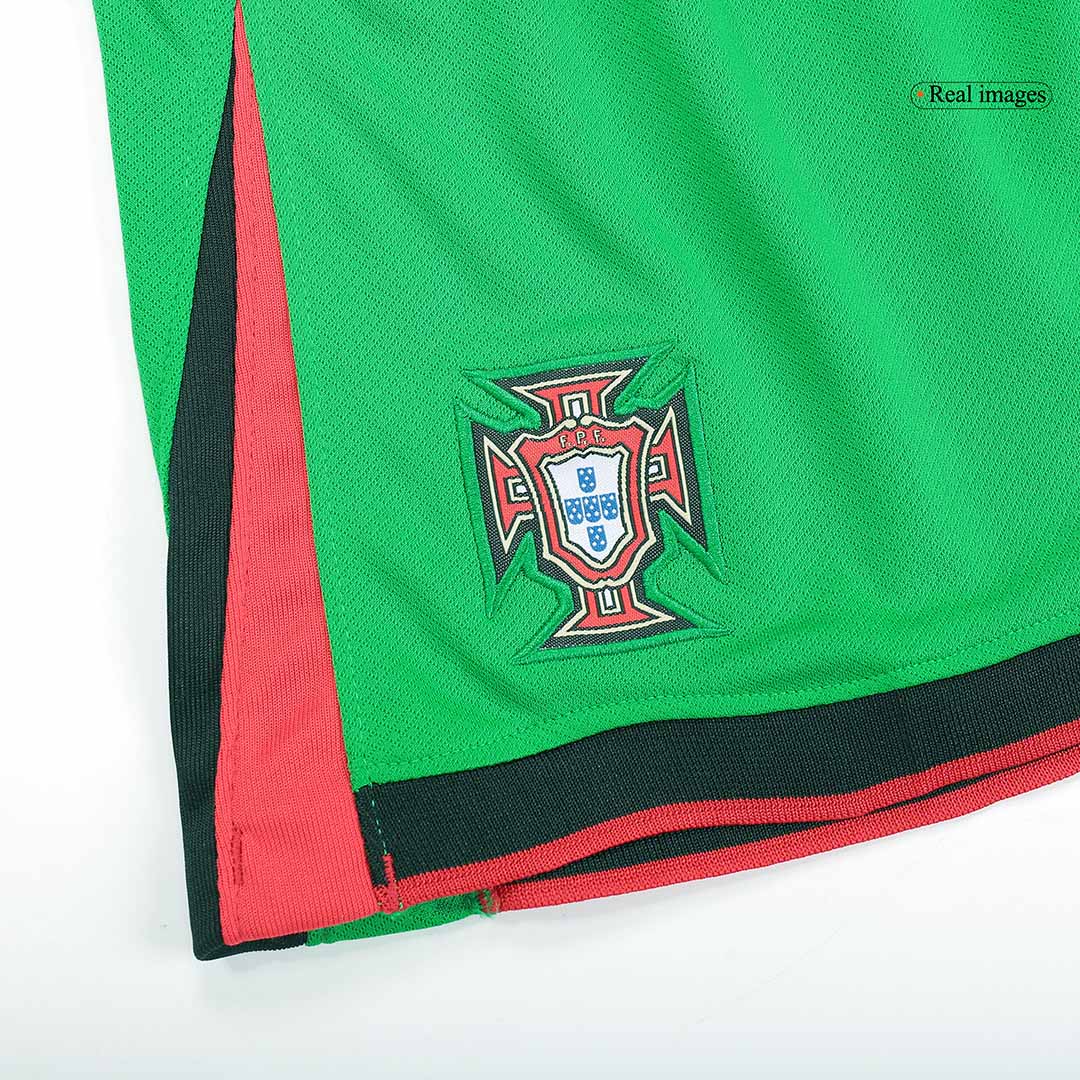 Portugal Domowe spodenki piłkarskie Euro 2024 Pro Koszulki Pilkar Skie