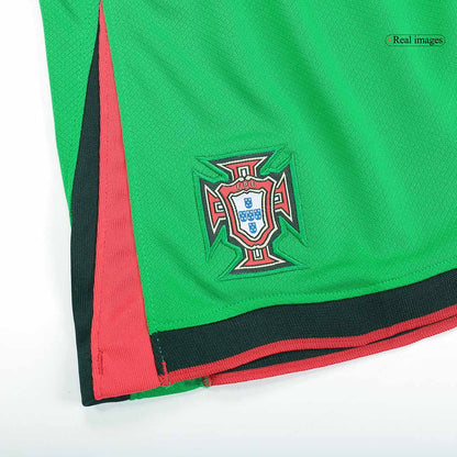 Portugal Domowe spodenki piłkarskie Euro 2024 Pro Koszulki Pilkar Skie