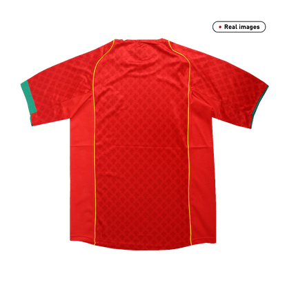 Koszulka piłkarska Portugal, domowa retro 2004 - Finał Euro Pro Koszulki Pilkar Skie